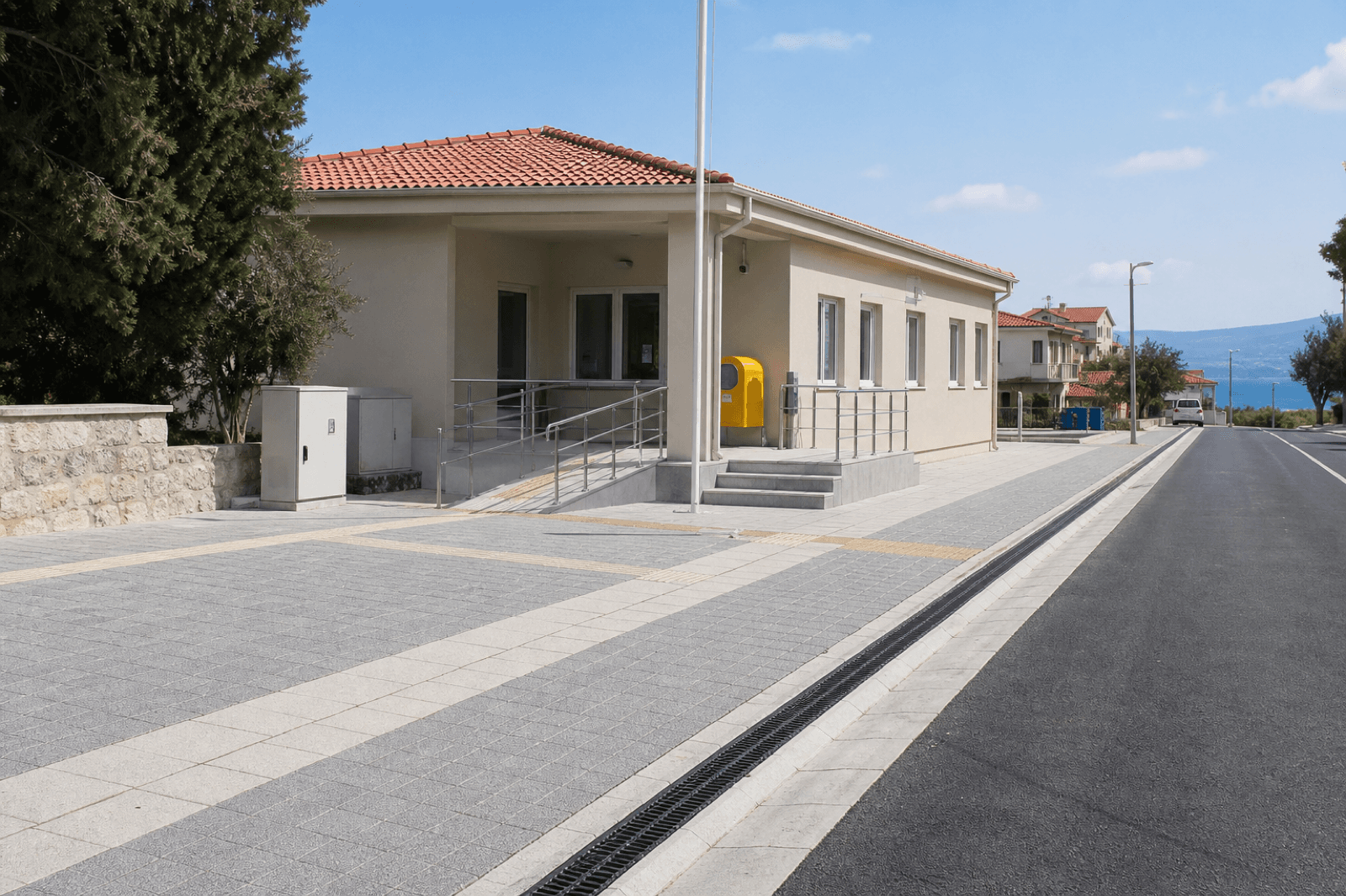 Çeşme PTT hizmet binası altyapı işi görseli